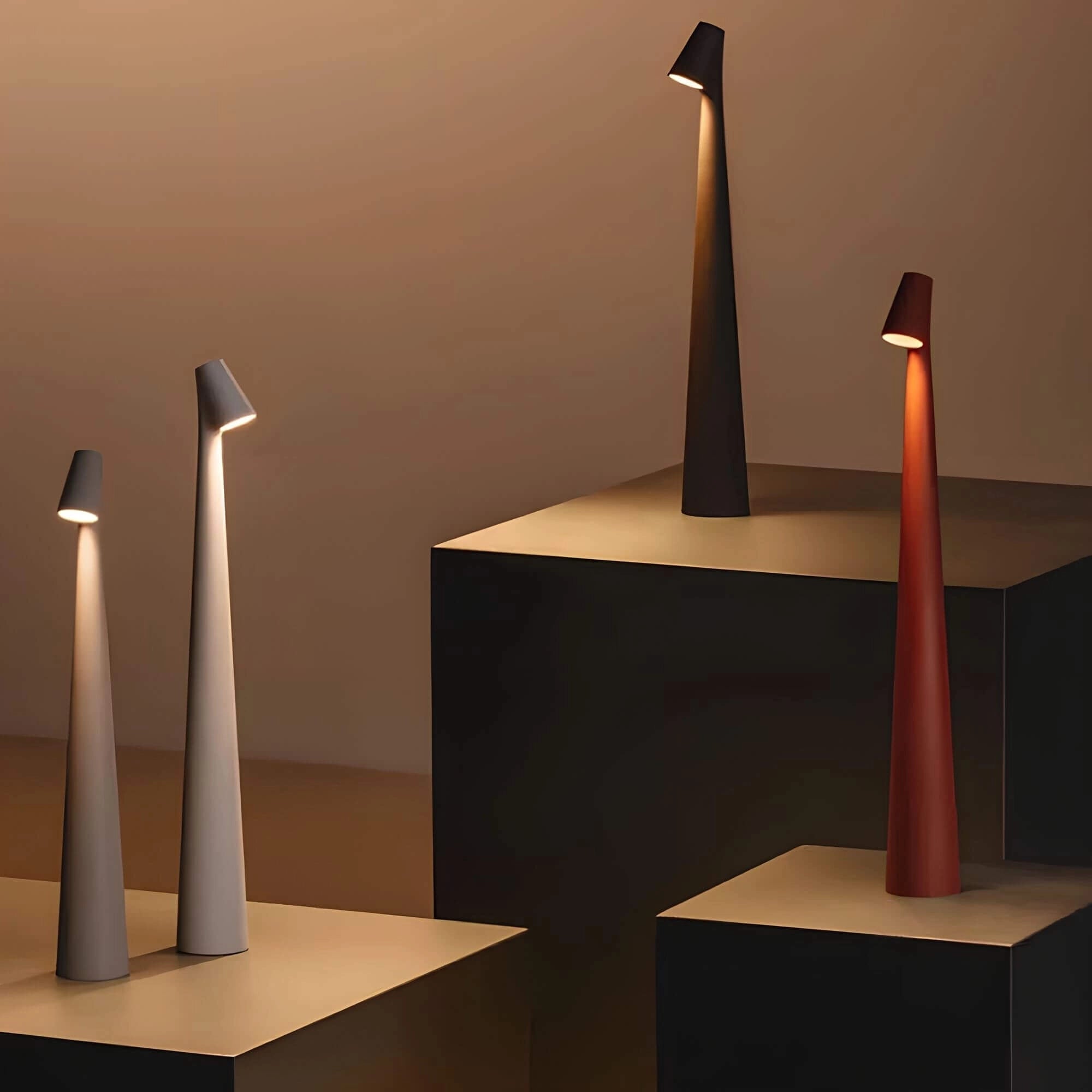 MEELANO Moderne minimalistisk LED designer gulvlampe – Innovativ belysning