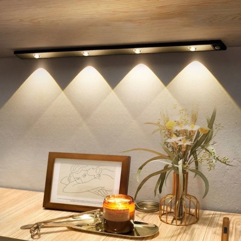 MEELANO MotionGlow LED-Lampe – Trådløs Belysning med Bevægelsessensor & Energibesparelse