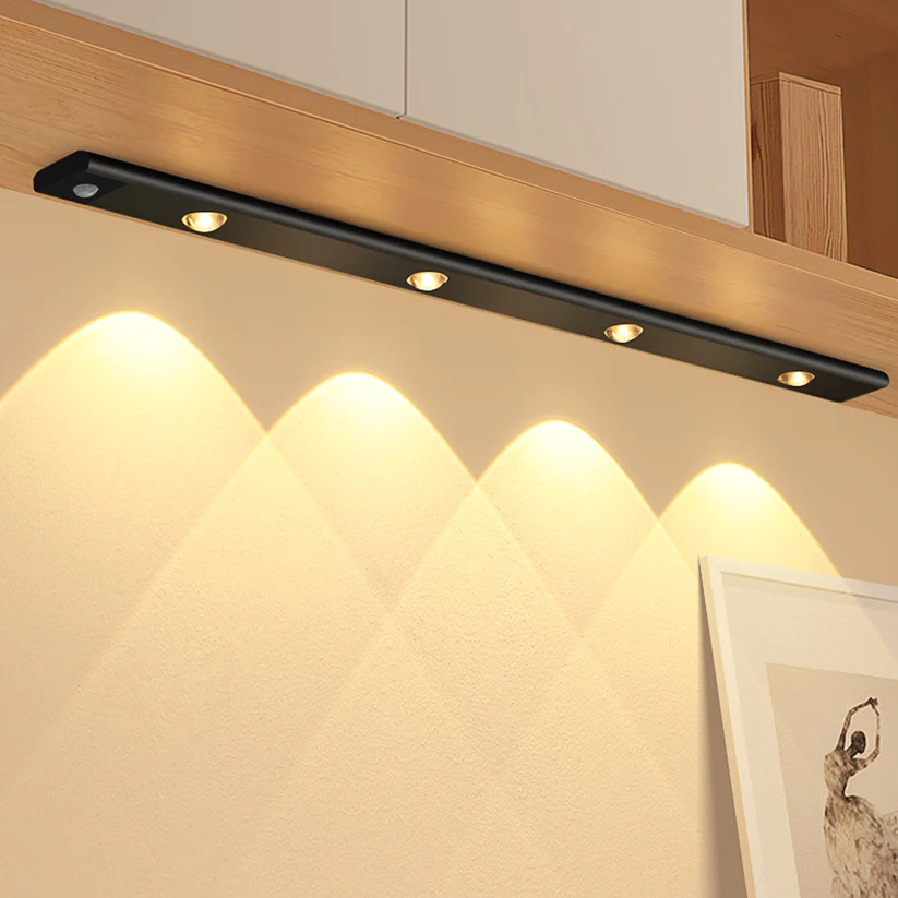 MEELANO MotionGlow LED-Lampe – Trådløs Belysning med Bevægelsessensor & Energibesparelse