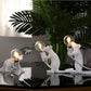 Musse Natbordlampe i Resin med Unik Design og Flere Farver 4