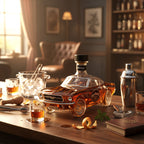 MEELANO Bilformet Whiskykaraffel Til Hjemmebar Med Raffineret Design