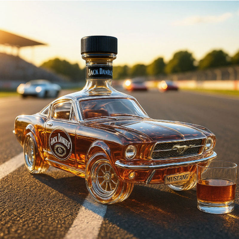MEELANO Bilformet Whiskykaraffel Til Hjemmebar Med Raffineret Design Jack Daniels