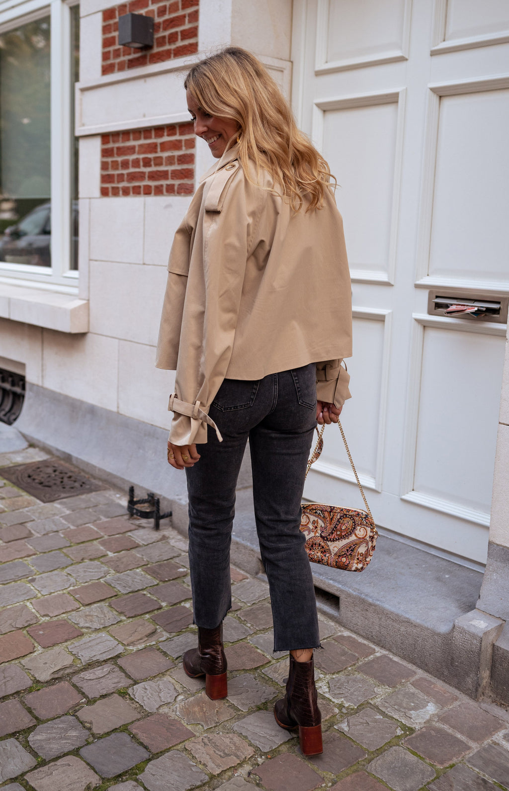 MEELANO Dame Elegant Trenchcoat Til Kvinder Forår Og Sommer Stilfuld