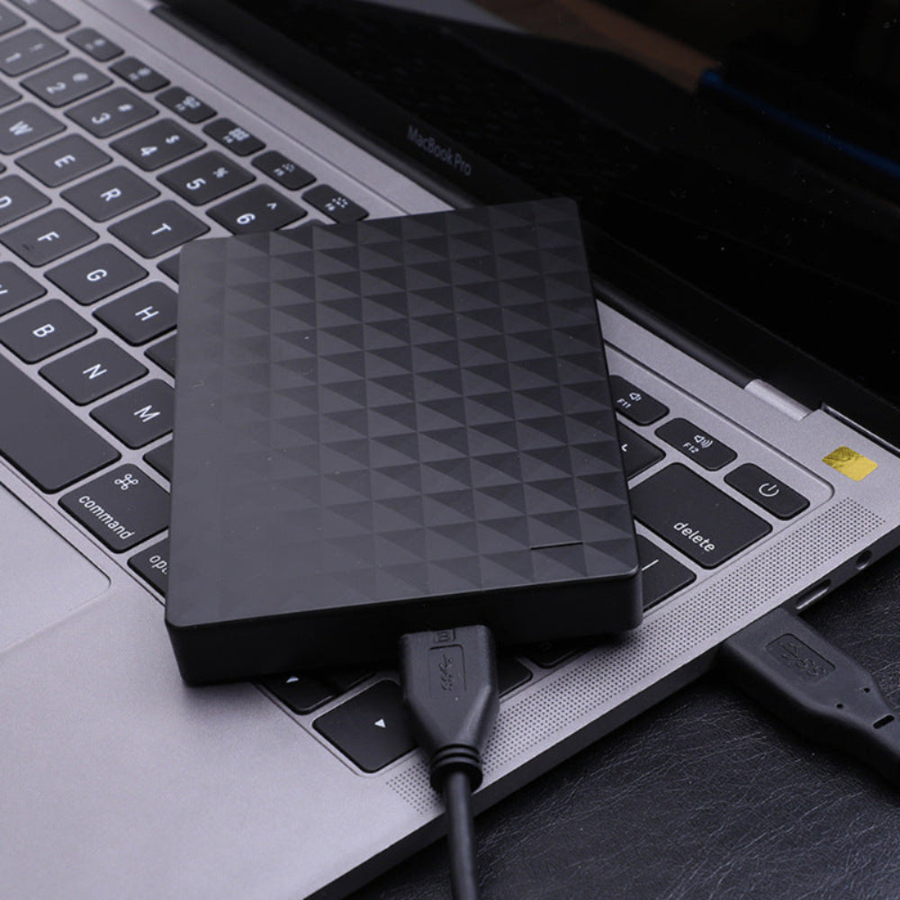 MEELANO Ekstern Harddisk til Bærbar og Spillekonsol – USB 3.0 Lagerplads til PC, PS5 og Xbox, Plug and Play