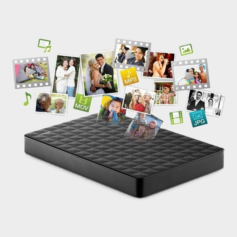 MEELANO Ekstern Harddisk til Bærbar og Spillekonsol – USB 3.0 Lagerplads til PC, PS5 og Xbox, Plug and Play