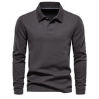 MEELANO Nouva | Herre Langærmet Poloshirt – Eksklusiv Kvalitet & Tidløs Stil