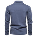 MEELANO Nouva | Herre Langærmet Poloshirt – Eksklusiv Kvalitet & Tidløs Stil