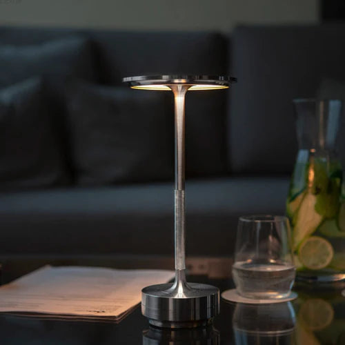 MEELANO Luksus Trådløs Bordlampe Ledningsfri Stilfuld Lysdesign