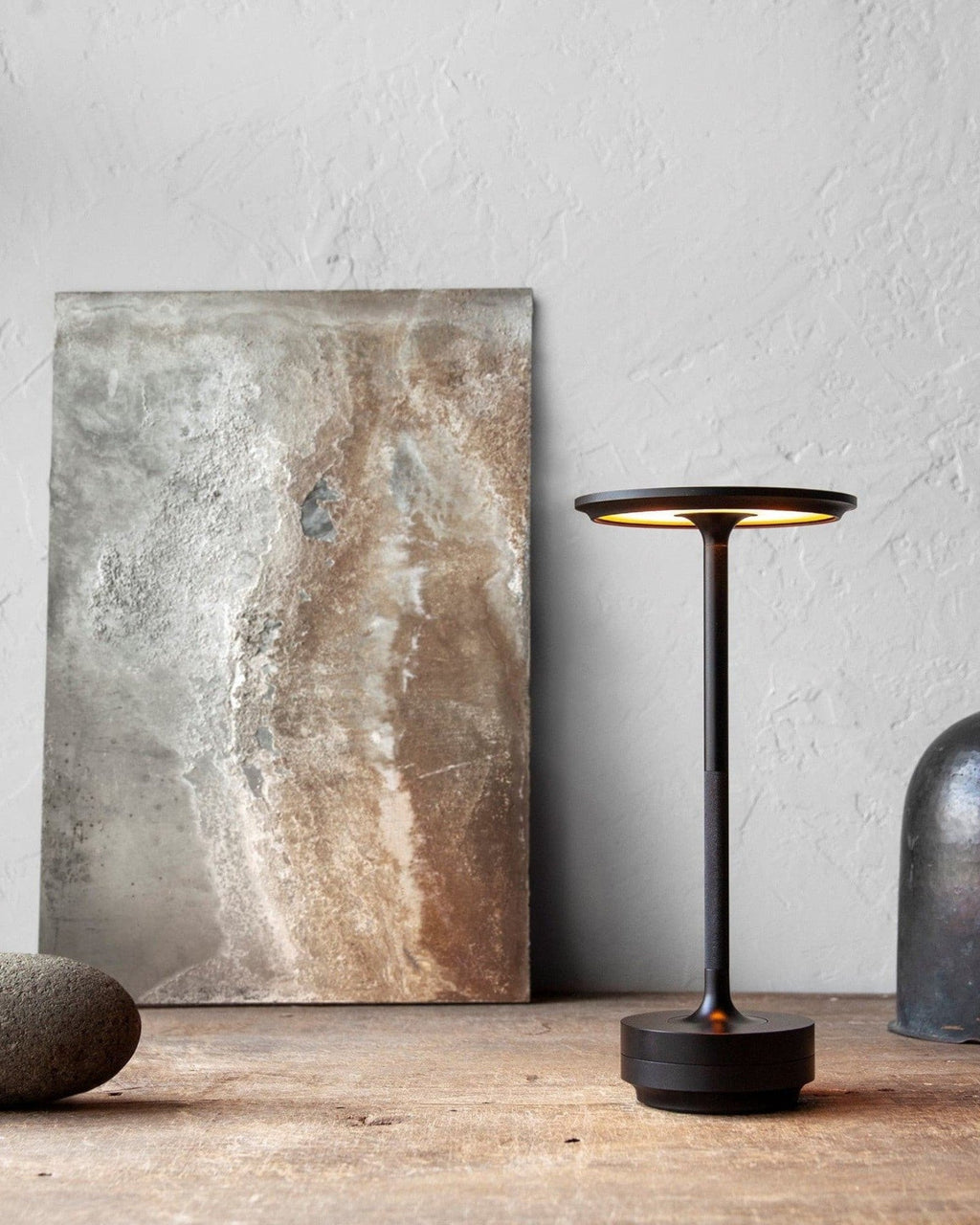 MEELANO Luksus Trådløs Bordlampe Ledningsfri Stilfuld Lysdesign