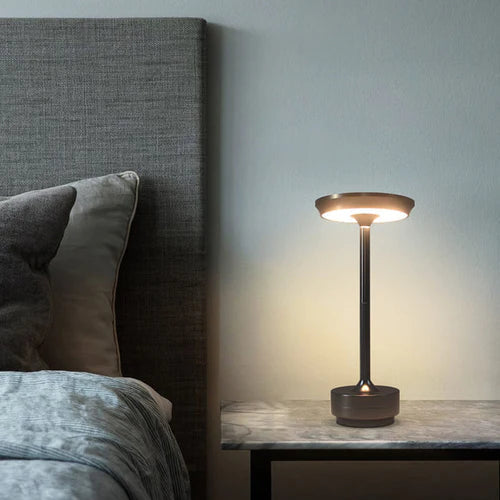 MEELANO Luksus Trådløs Bordlampe Ledningsfri Stilfuld Lysdesign