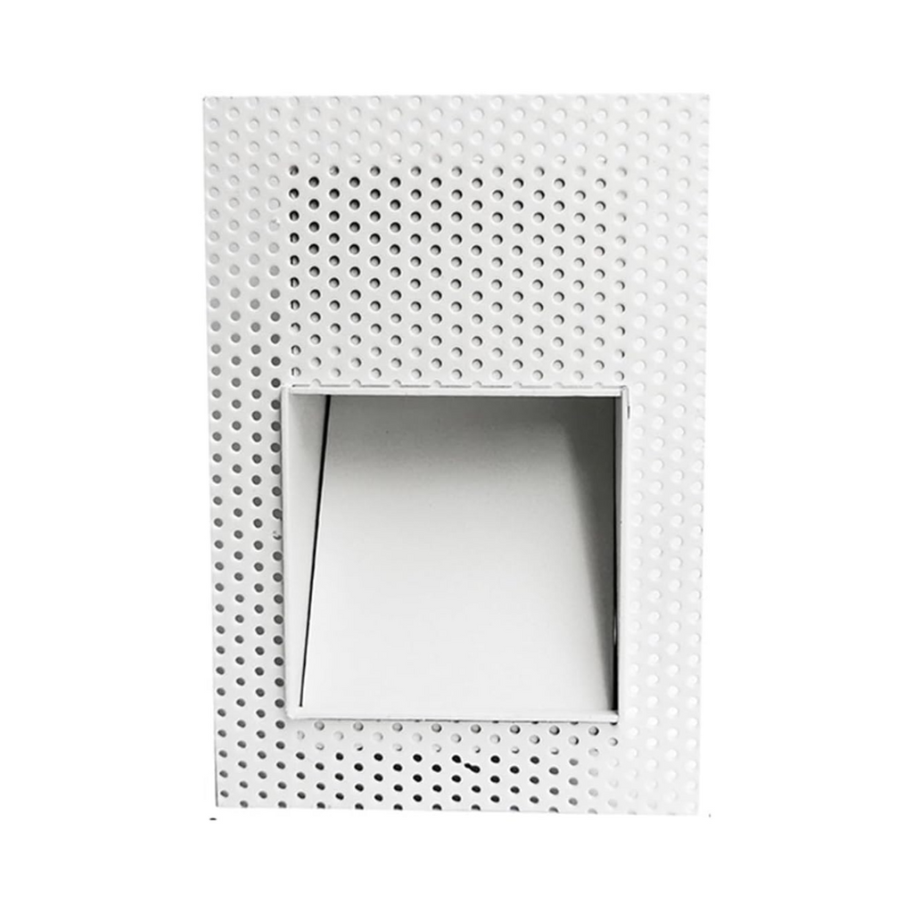MEELANO Nordisk rammeløs trappe LED-sensorvæglampe Firkantet (B11 cm x H15 cm)