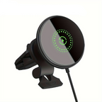 MEELANO Trådløs Biloplader Magnetisk Telefonholder Hurtigopladning