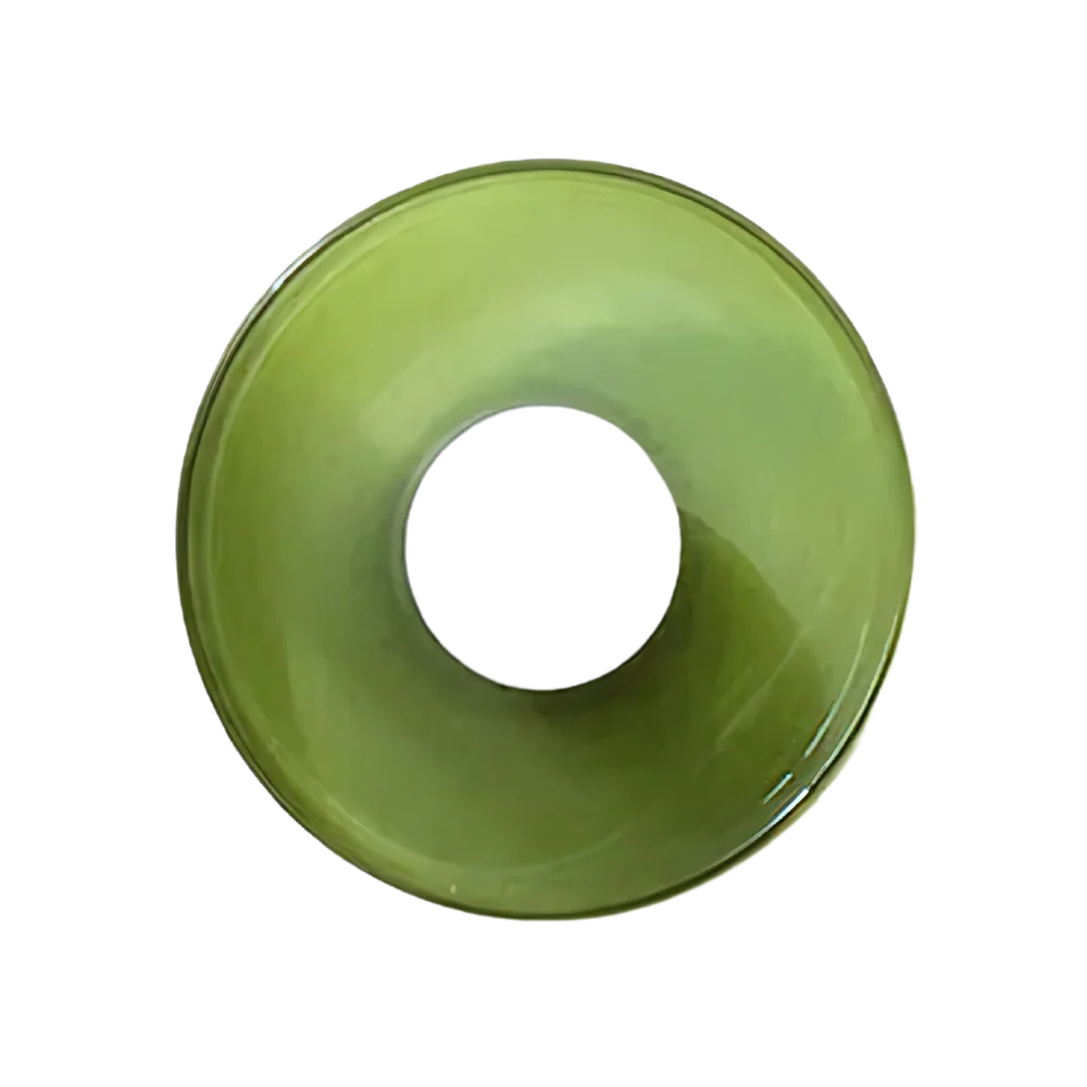 MEELANO Olivenskive væg- og loftslampe Lys smaragdgrøn