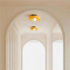 MEELANO Olivenskive væg- og loftslampe