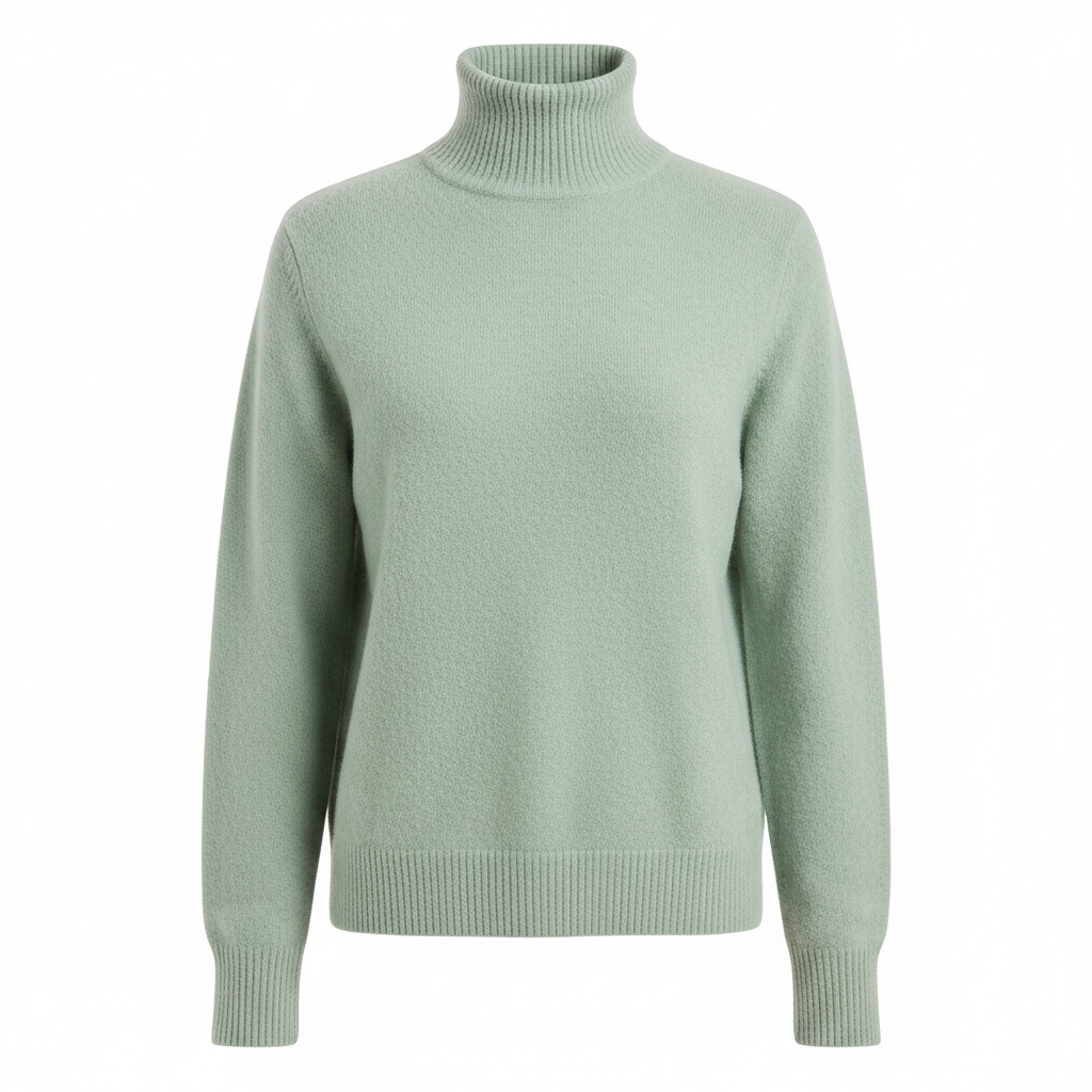 MEELANO Pamelo | Dame Elegant Finstrikket Striktrøje med V-Hals - Varm Pullover