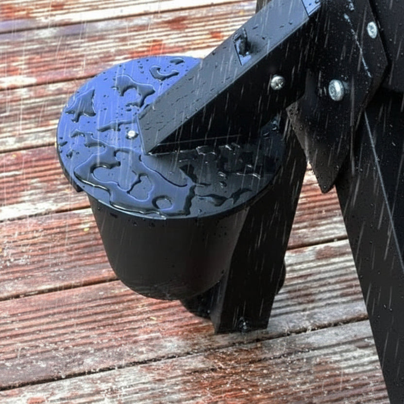MEELANO Opgraderet Grillfedtopsamler Med Sikkert Låg Og Genanvendelig Foring