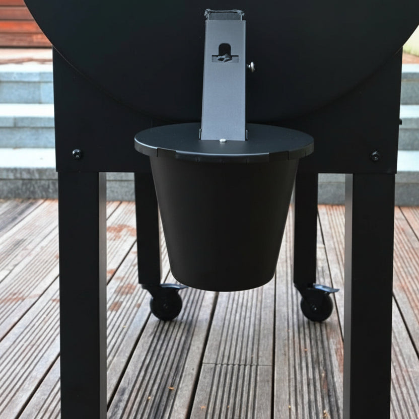 MEELANO Opgraderet Grillfedtopsamler Med Sikkert Låg Og Genanvendelig Foring