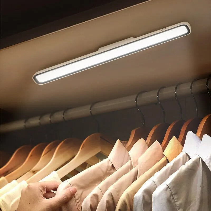 MEELANO Opladelig Magnetisk Skrivebordslampe med Sensorbetjening – Sort