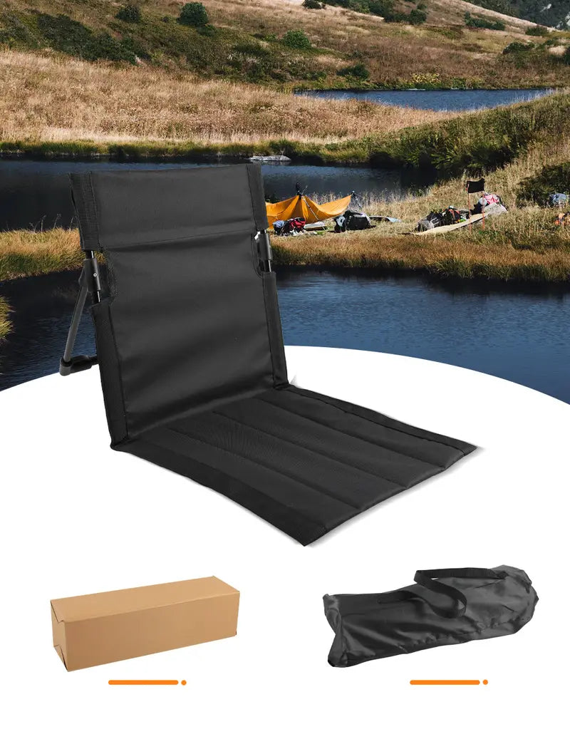 MEELANO Foldbar Campingstol Med Komfort Og Letvægt