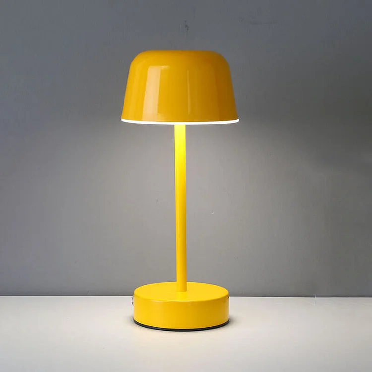 MEELANO Pulse Flare Loftslampe Med Farverige Metalkabinet Og Farver Gul