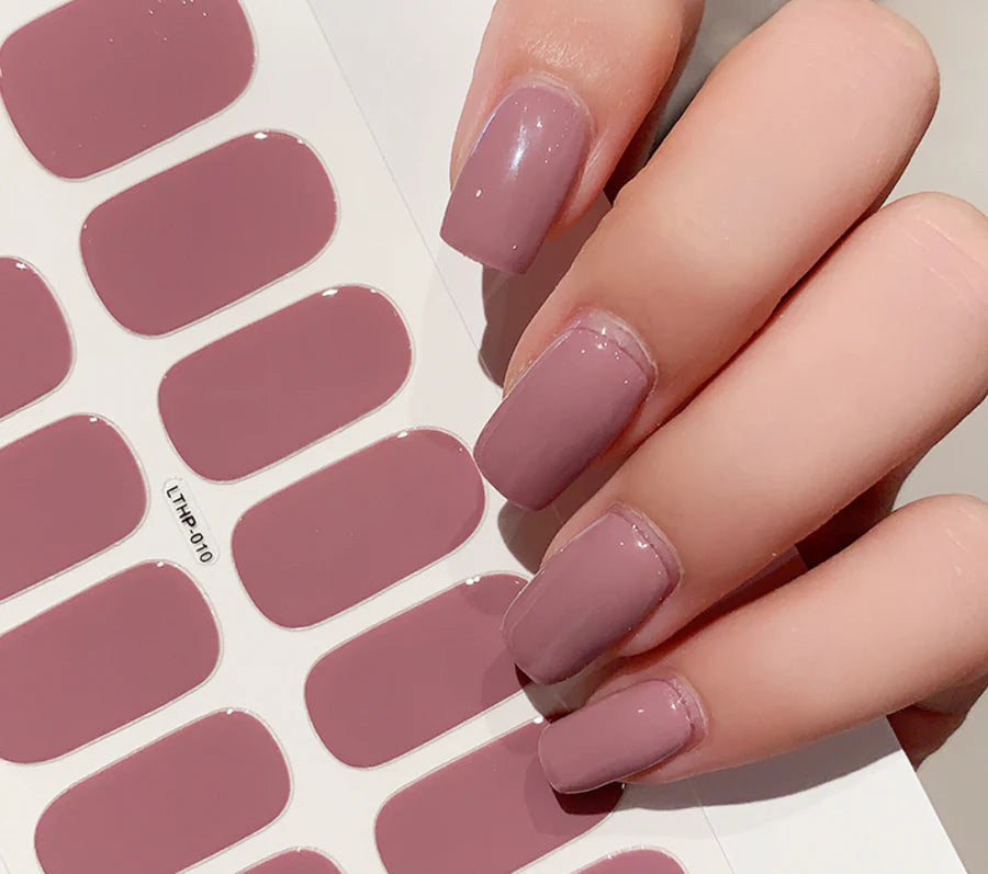 MEELANO Gelsticks Til Perfekt Manicure Hjemme Hurtig Negle Pleje Gammel lilla