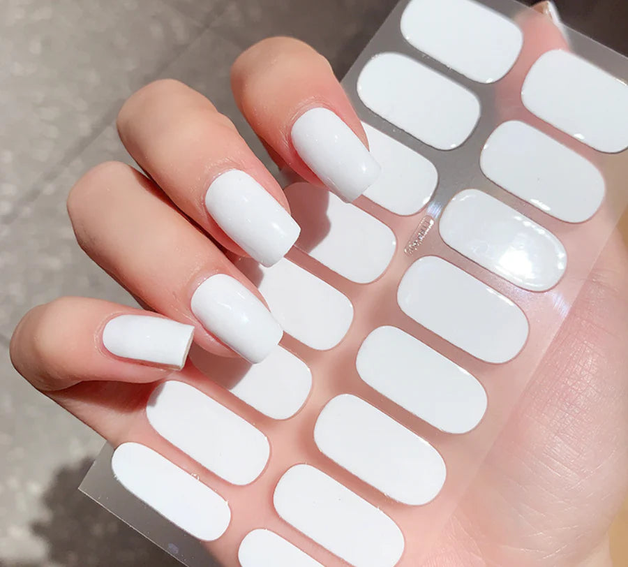 MEELANO Gelsticks Til Perfekt Manicure Hjemme Hurtig Negle Pleje Hvid