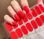 MEELANO Gelsticks Til Perfekt Manicure Hjemme Hurtig Negle Pleje Mørkerød