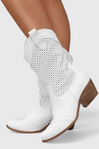 Tasana | Western Damestøvler med Blokhæl - Cowboy Boots  Eksempel