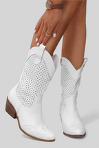 Tasana | Western Damestøvler med Blokhæl - Cowboy Boots  Eksempel