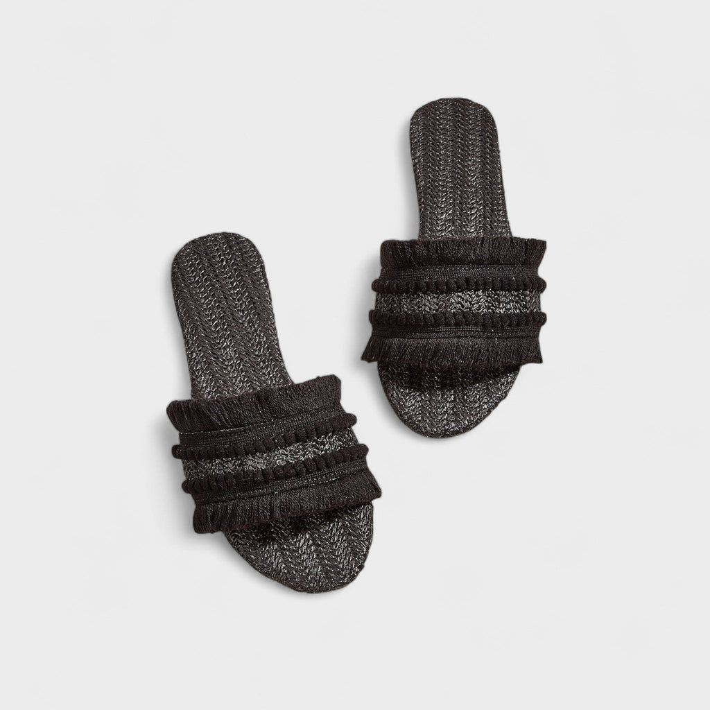 MEELANO Lyvanta | Dame Pompon-sko – Komfortabel TPU-sål & Diskret Design