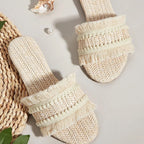MEELANO Lyvanta | Dame Pompon-sko – Komfortabel TPU-sål & Diskret Design