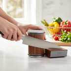 MEELANO RollSharp – Professionel Diamantbelagt Knivsliber med Rullemekanisme