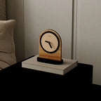 MEELANO Stille Vækkeur Med Minimalistisk Design Og Præcis Tidsangivelse Til Soveværelse