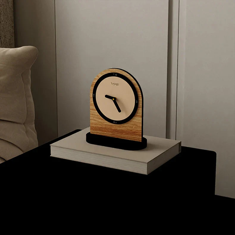 MEELANO Stille Vækkeur Med Minimalistisk Design Og Præcis Tidsangivelse Til Soveværelse