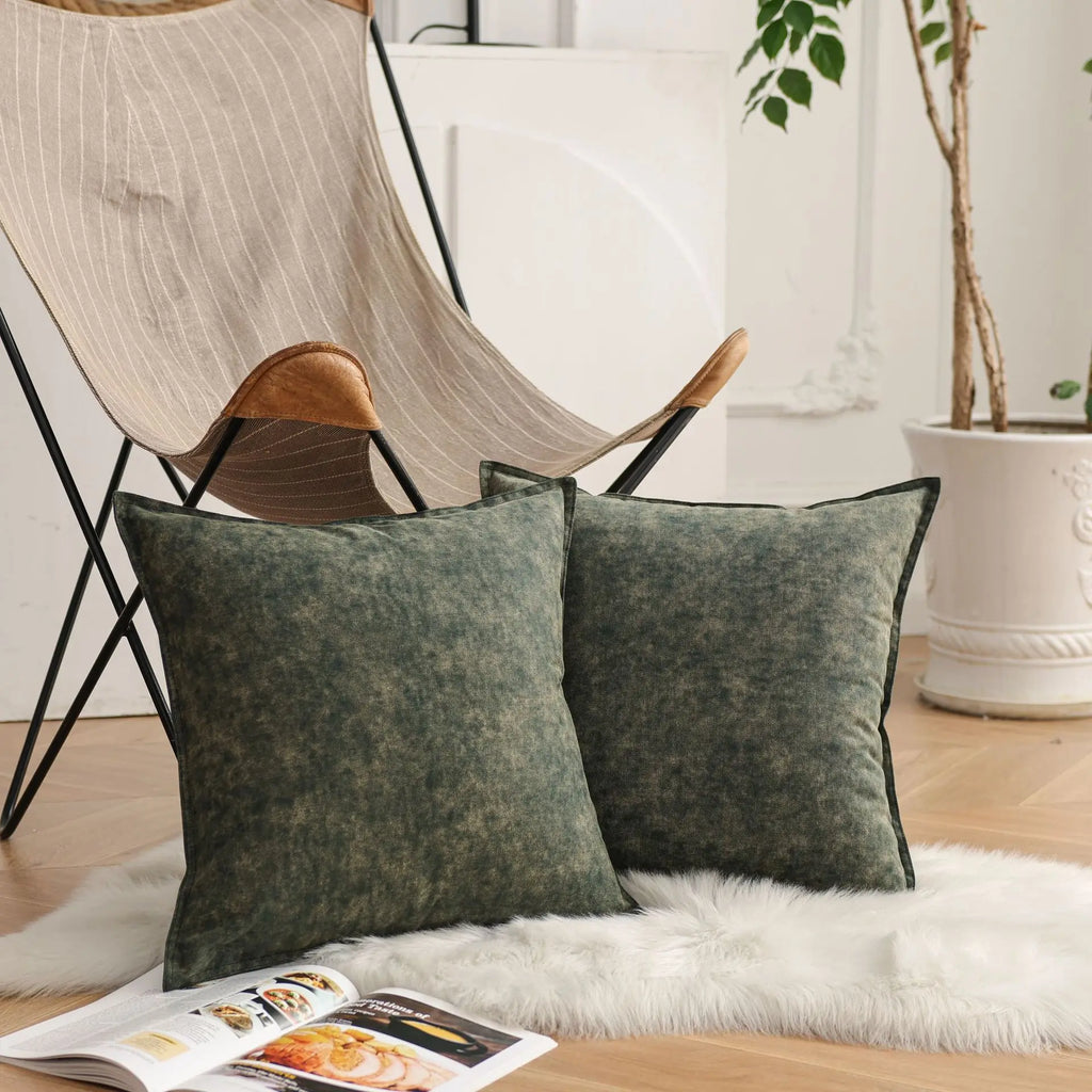 MEELANO Denim Pudecover Kollektion Til Hjemmet Med Moderne Rustik Stil Til Sofa Og Stole