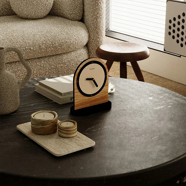 MEELANO Stille Vækkeur Med Minimalistisk Design Og Præcis Tidsangivelse Til Soveværelse