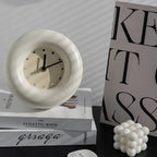 MEELANO Donut Formet Vækkeur Med Boble Alarm Og Stille Kvarts Mekanisme