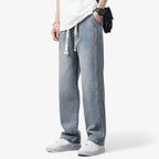 MEELANO Roque | Herre Wide Leg Jeans med Brede Ben - Løse Cowboybukser & Wide Fit Denim