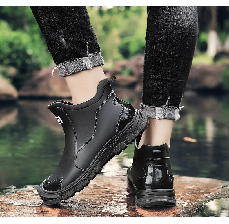 MEELANO Admire | Unisex Vandrestøvler i Læder - Skridsikre & Vandtætte Outdoor Boots