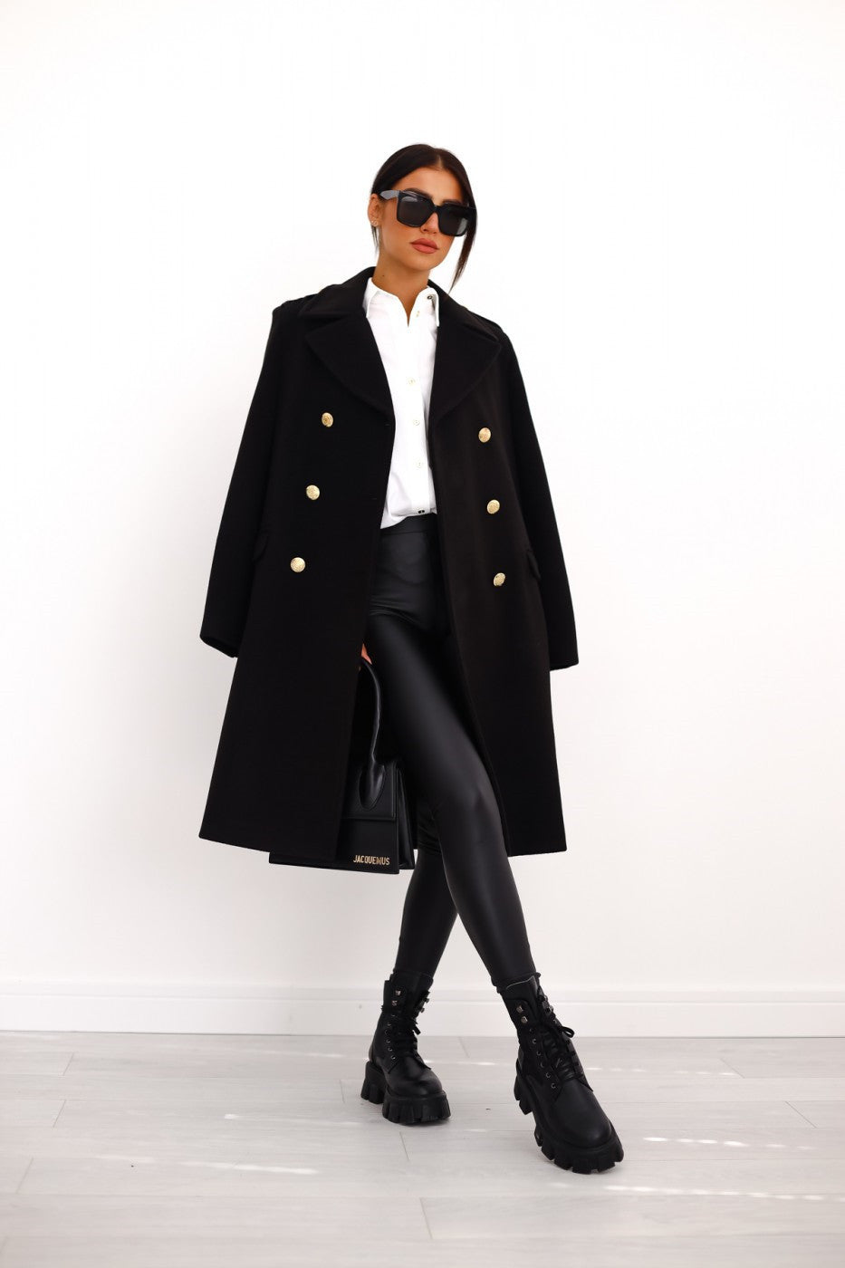 MEELANO Dame Trenchcoat Med Reverskrave Til Vinter Stilfuld