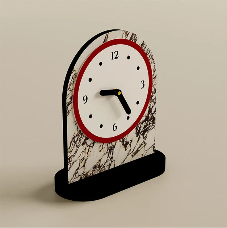 MEELANO Stille Vækkeur Med Minimalistisk Design Og Præcis Tidsangivelse Til Soveværelse