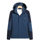 MEELANO Unisex Skijakke Vindbeskyttelse Til Udendørs Aktiviteter Blå