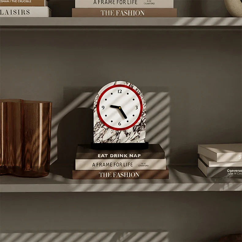 MEELANO Stille Vækkeur Med Minimalistisk Design Og Præcis Tidsangivelse Til Soveværelse