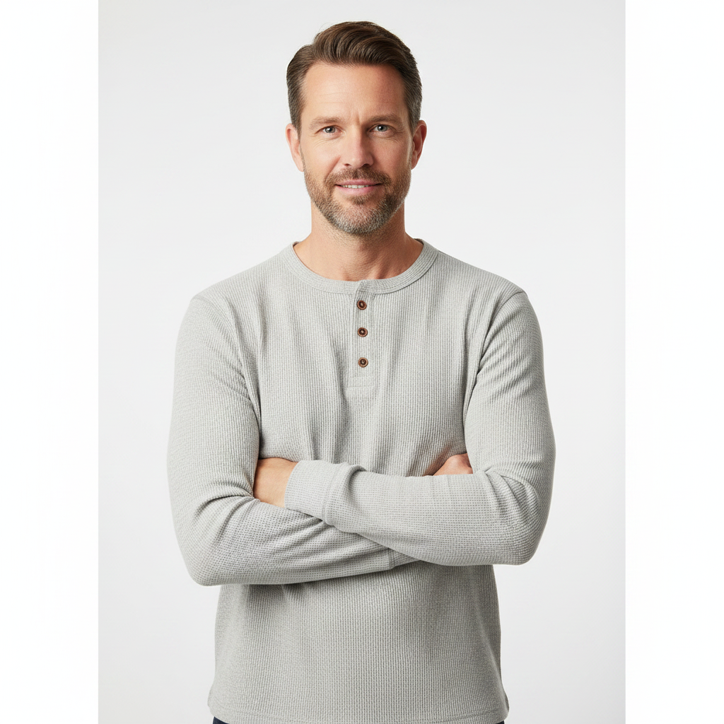 MEELANO Admire | Herre Langærmet Skjorte med Knapper - Klassisk Bomuldskjorte & Business Skjorte