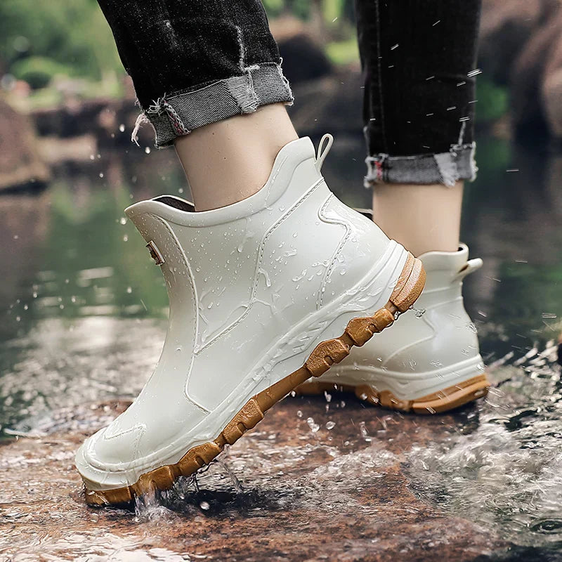 MEELANO Admire | Unisex Vandrestøvler i Læder - Skridsikre & Vandtætte Outdoor Boots