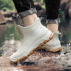 MEELANO Admire | Unisex Vandrestøvler i Læder - Skridsikre & Vandtætte Outdoor Boots