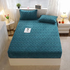 MEELANO Varmt Vinter Dynebetræk Polyester Blødt Og Knus Til Kolde Nætter Marineblå