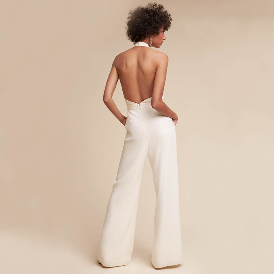MEELANO Dame Lang Jumpsuit Til Hverdag Og Fest