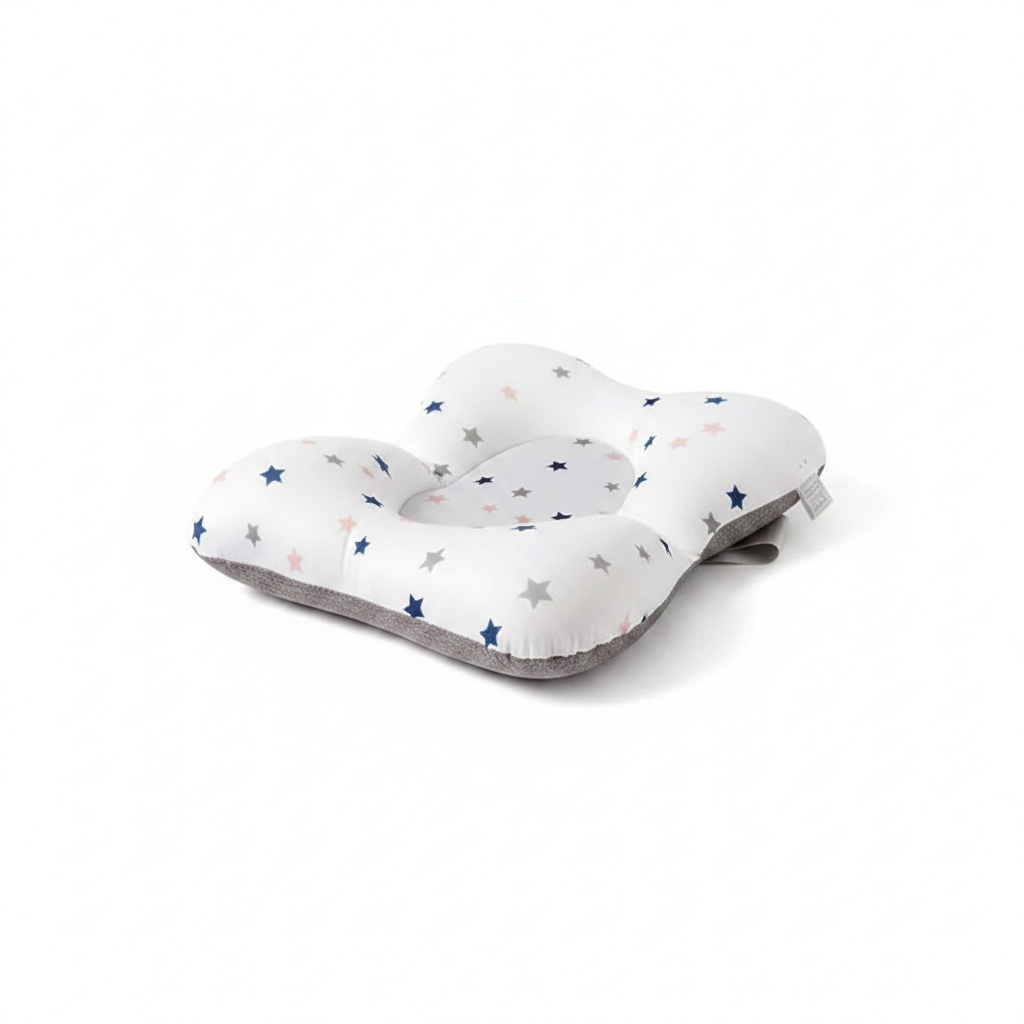 Baby Badekar-Støttepude & Brusepude - Flydende Nyfødt Badesæde med Justerbare Stropper
