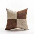 MEELANO Denim Pudecover Kollektion Til Hjemmet Med Moderne Rustik Stil Til Sofa Og Stole Hvid | Creme 45x45cm